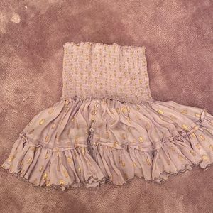 Purple Sunday skirts